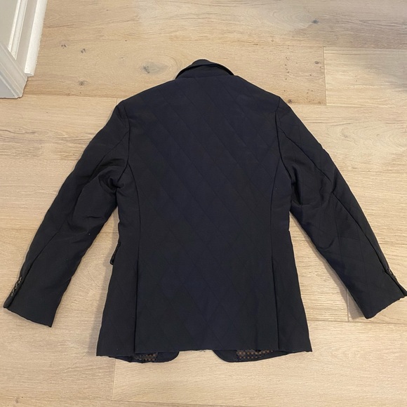 Michael Kors Quilted Boys Blazer Jacket 12 Navy Like New Sports Coat Kid Holiday - Picture 7 of 8